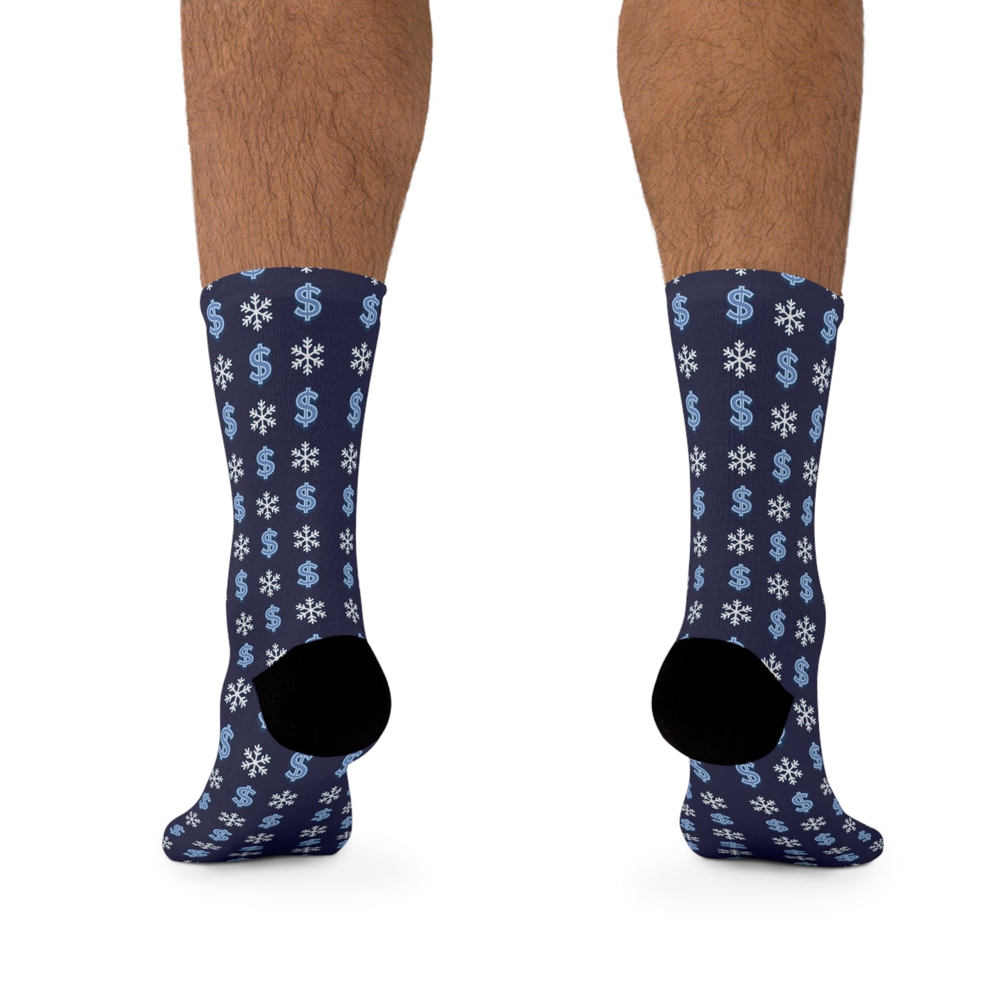 Frozen Assets Sanctions Socks — Recycled Poly Crew Socks